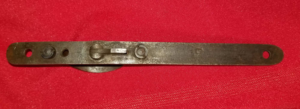 Trapdoor Springfield carbine triggerguard assembly later model grooved-img-4