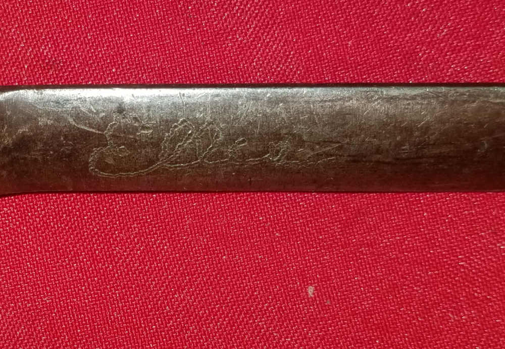 Trapdoor Springfield carbine triggerguard assembly later model grooved-img-3