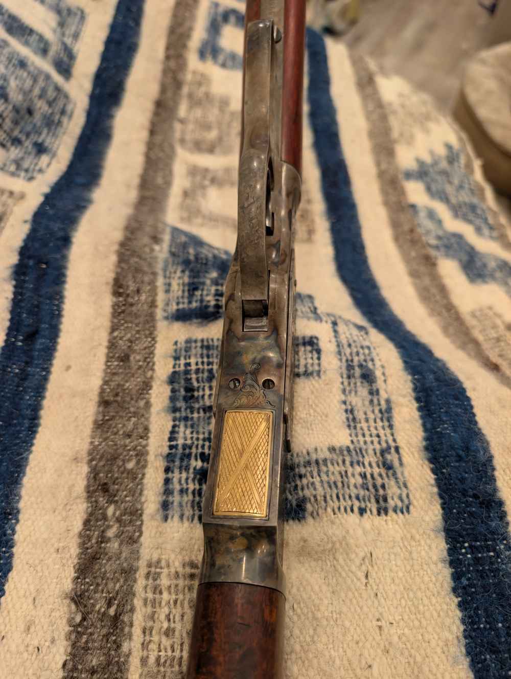 Cimarron, Uberti Model 1873 - color cased and engraved-img-5