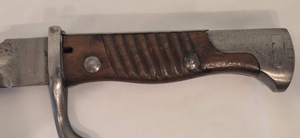 FW Holler M1898/05 Ground Sawback Bayonet WWI Imperial German Solingen-img-3