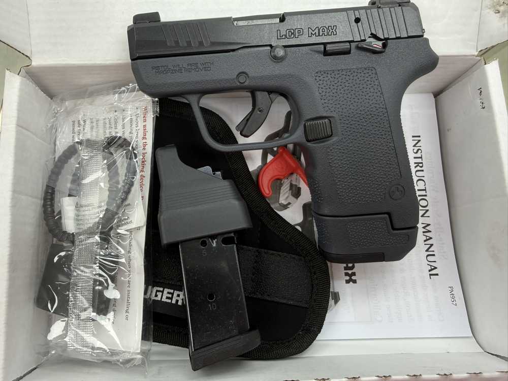 Ruger LCP MAX Magpul EHG 380 1x10, 1x 13rd mag 23702 LAYAWAY-img-0