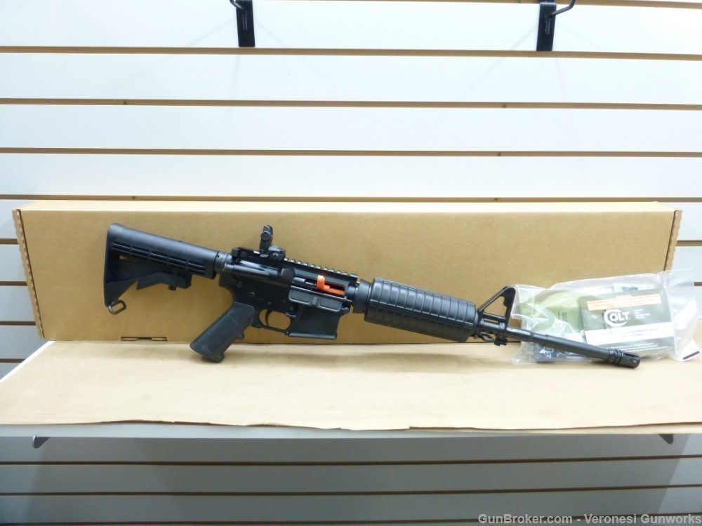 NIB Colt LE6920 AR-15 M4 Carbine 5.56mm Nato 16" CR6920 Collapsible Stock-img-0