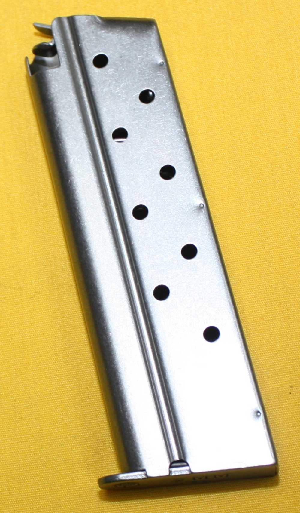 NICE King's Gun Works 1911 9mm 8 Round Magazine Stainless 8rd Mag S.S. Colt-img-2
