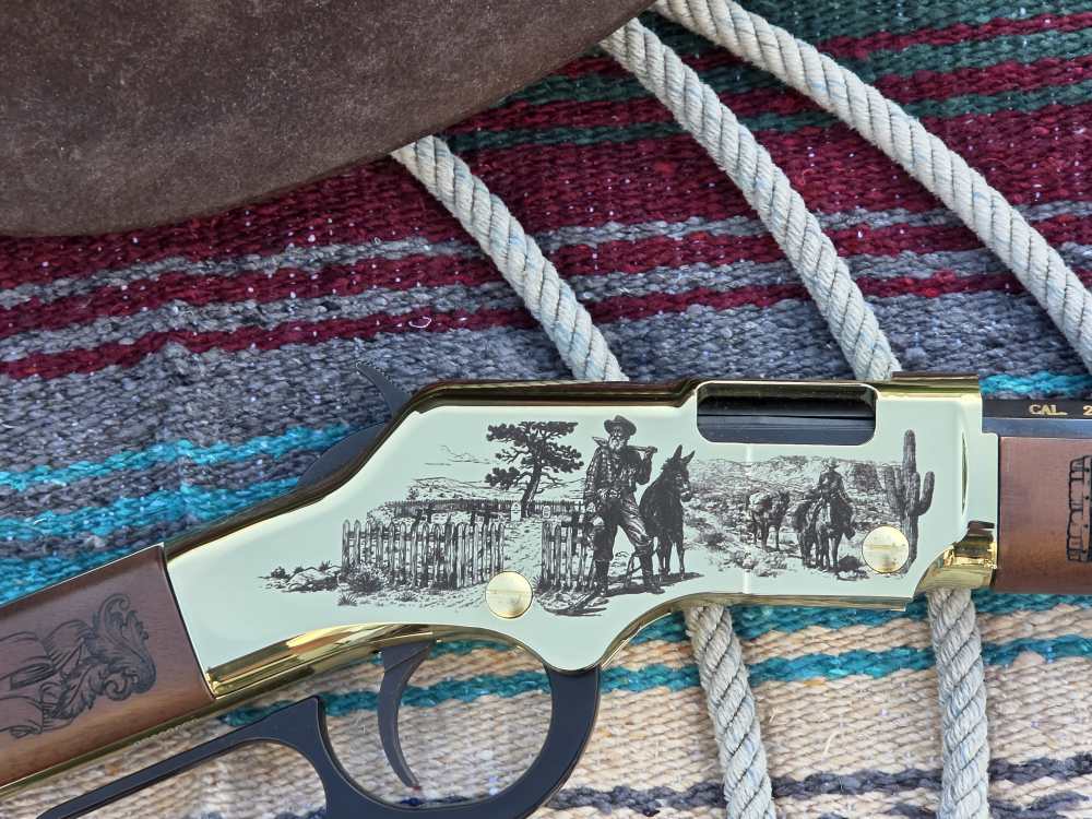 Spirit of the American West Limited Edition Engraved Henry Golden Boy .22LR-img-2