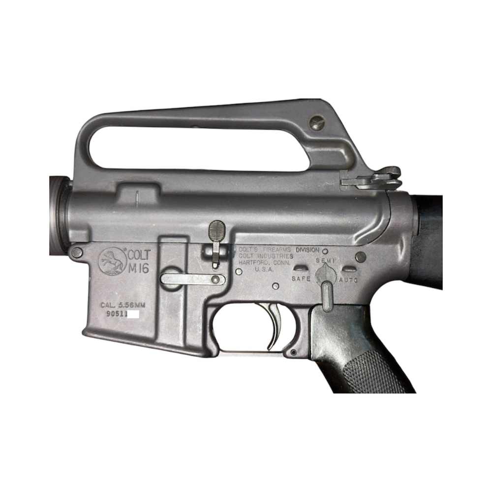 Colt M16 machine gun full auto manf date 6/1975 model 613 civilian legal-img-4