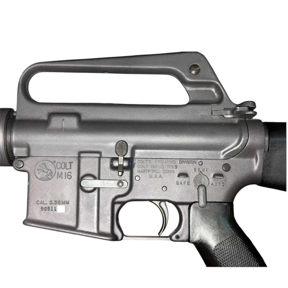 Colt M16 machine gun full auto manf date 6/1975 model 613 civilian legal-img-5