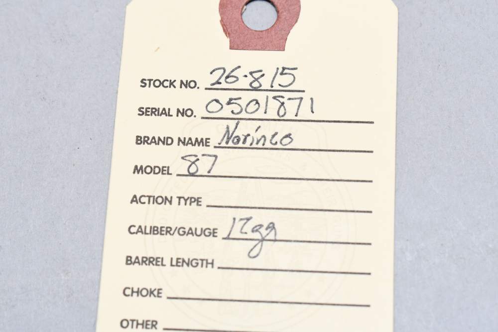 Superb Norinco 87 Lever Action Shotgun 2 3/4" 12 Ga Blued CYL Fixed Choke-img-1
