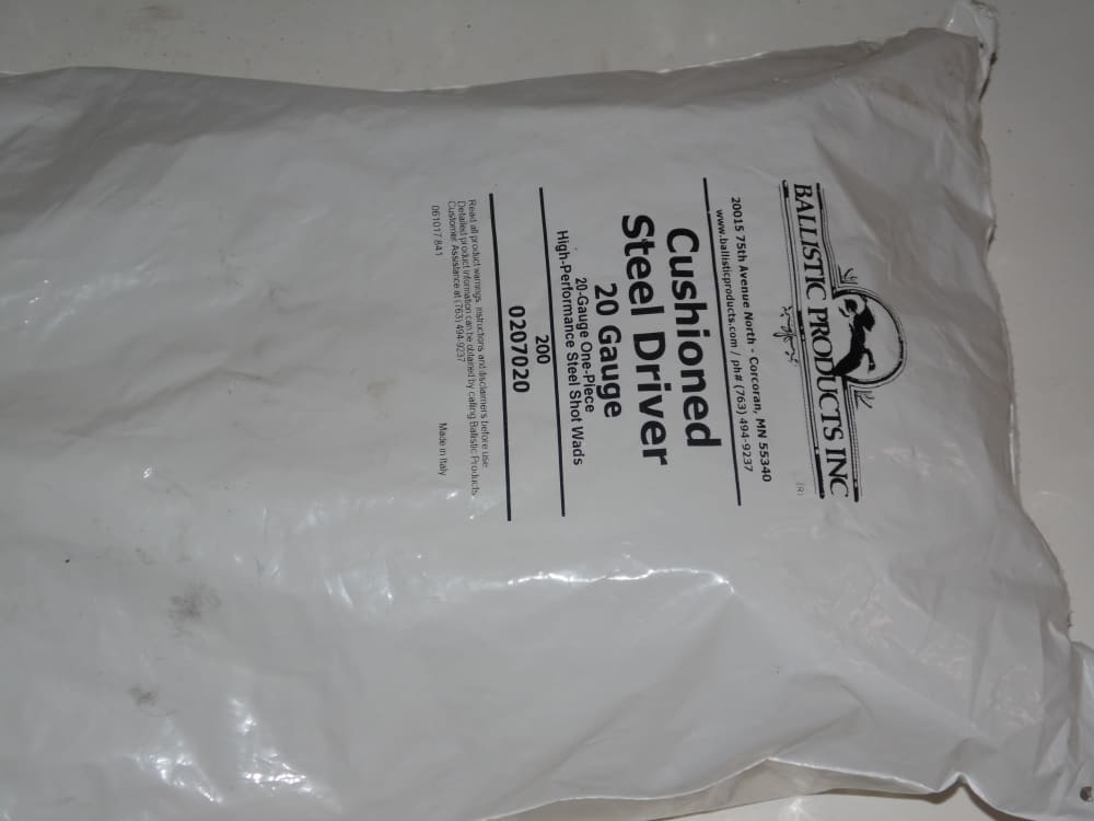 Ballistic Products 20 Ga Gauge Cushioned Steel Drive Wads 0207020-img-0