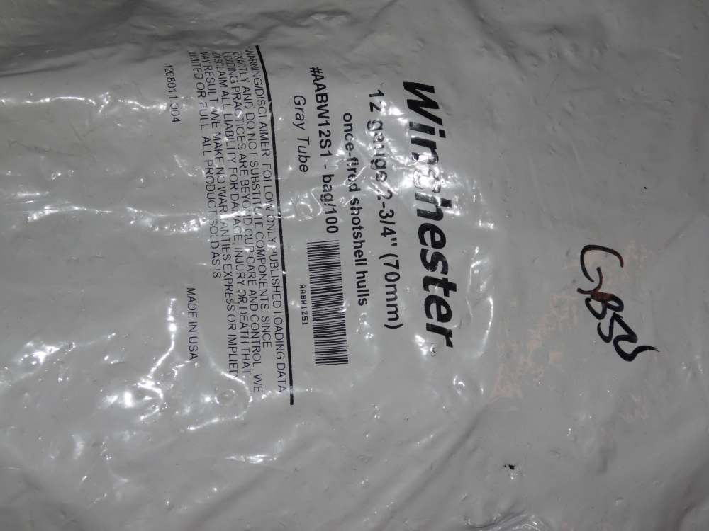 Ballistic Products Winchester Once Fired 12 Ga Gauge Hulls AABW12S-1-img-0