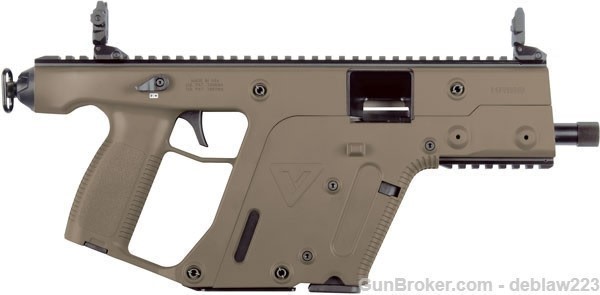 Kriss Vector SDP G2 Pistol 45 ACP FDE Layaway Option KV45PFD20-img-1