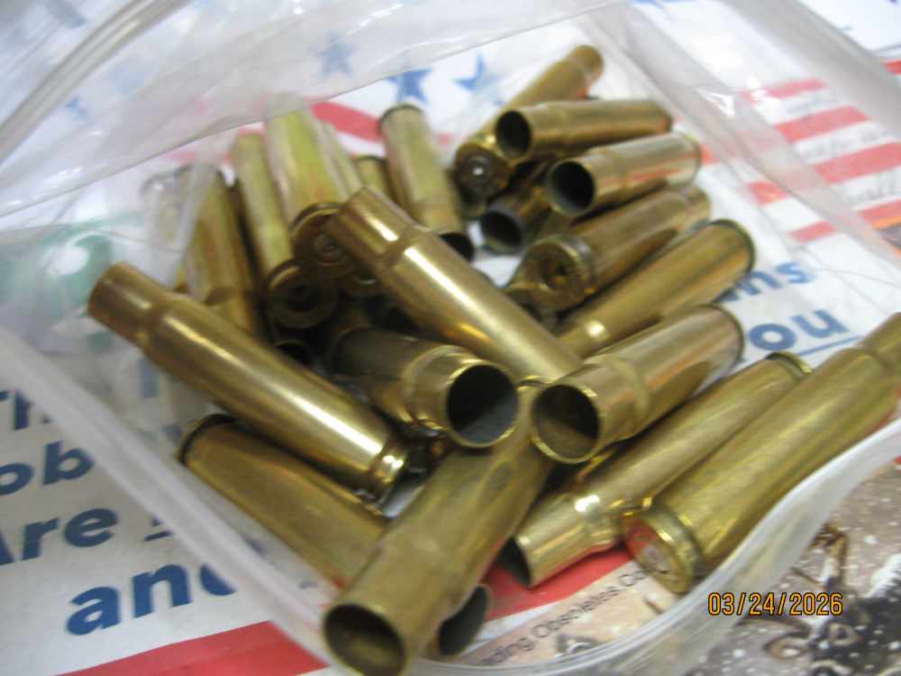 Scarce 358 WIN all Winchester W-W 26 pcs Once Fired Brass; have more too -img-6