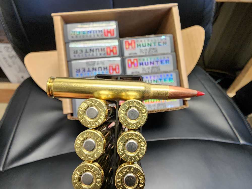 IN STOCK! NEW 200 RDS HORNADY 30-06 SPRINGFIELD 178 ELD-X PRECISION HUNTER-img-0