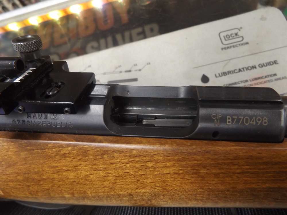 CZ MODEL 455 22 LR WOOD FURNITURE GREAT SHAPE -img-11