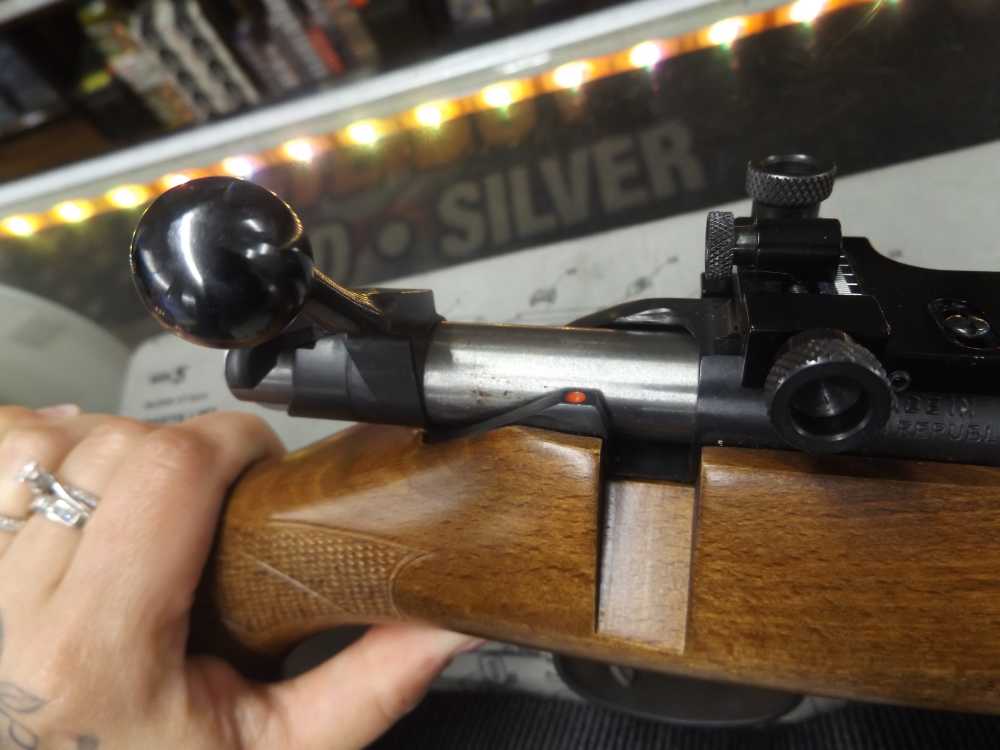 CZ MODEL 455 22 LR WOOD FURNITURE GREAT SHAPE -img-12