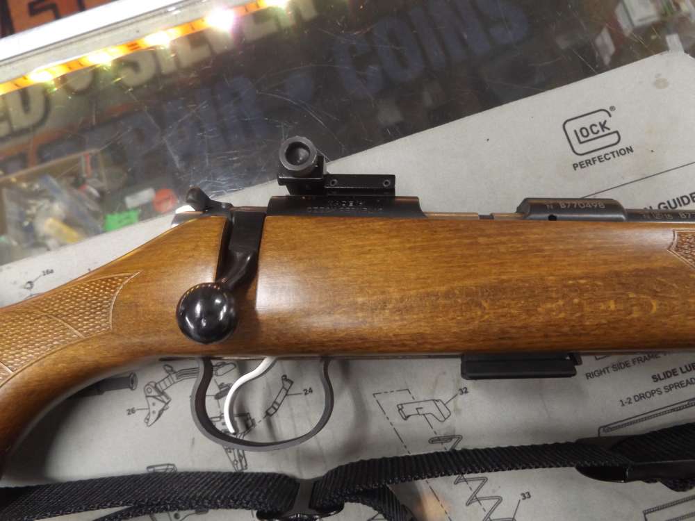 CZ MODEL 455 22 LR WOOD FURNITURE GREAT SHAPE -img-8