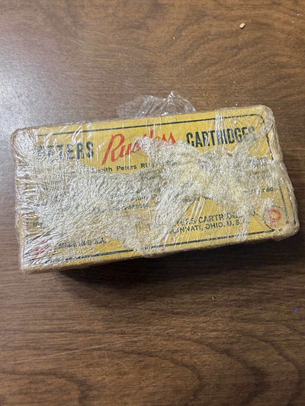 Vintage box of Peters 35 Winchester SL Self Loading Cartridges-img-2