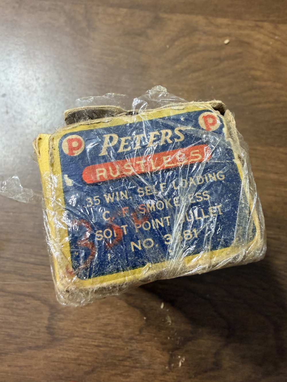 Vintage box of Peters 35 Winchester SL Self Loading Cartridges-img-5