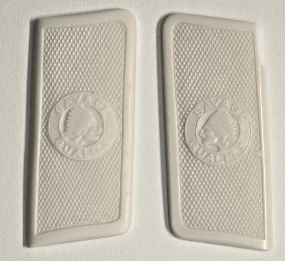 Savage 1910 & 1907 Auto Ivory-Like Grips-img-0