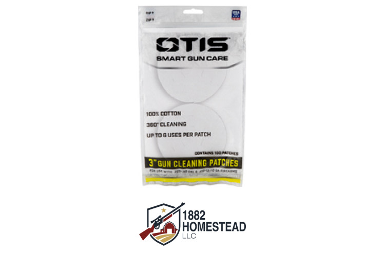Otis All Caliber Cleaning Patches - 100 Pack-img-0
