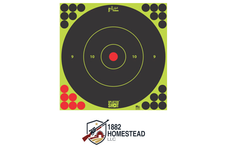 Pro-Shot 12" Green Bullseye Self-Adhesive Targets - 5 Pack-img-0