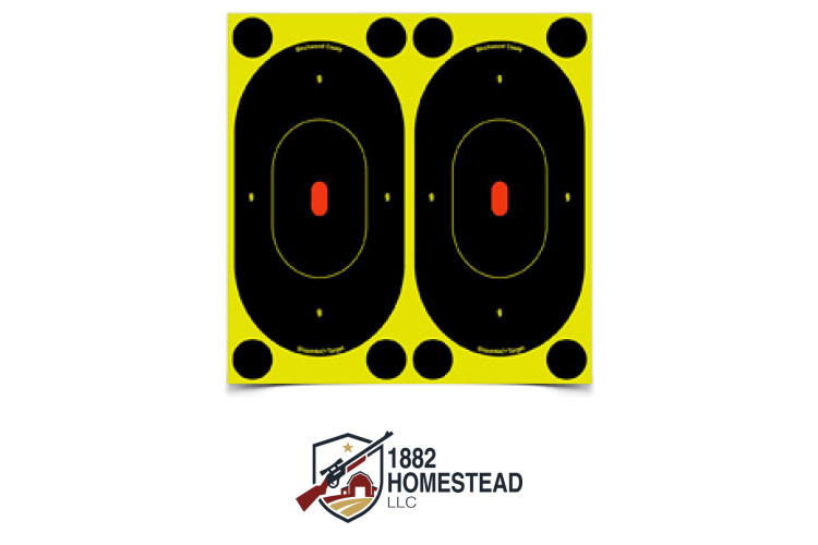 Birchwood Casey SHT-N-C Oval Targets - 12 Pack-img-0
