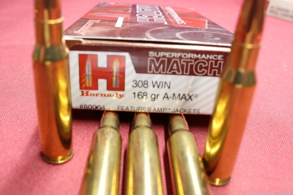 Hornady caliber 308 Winc Match & Superperformance 60 Rounds-img-3