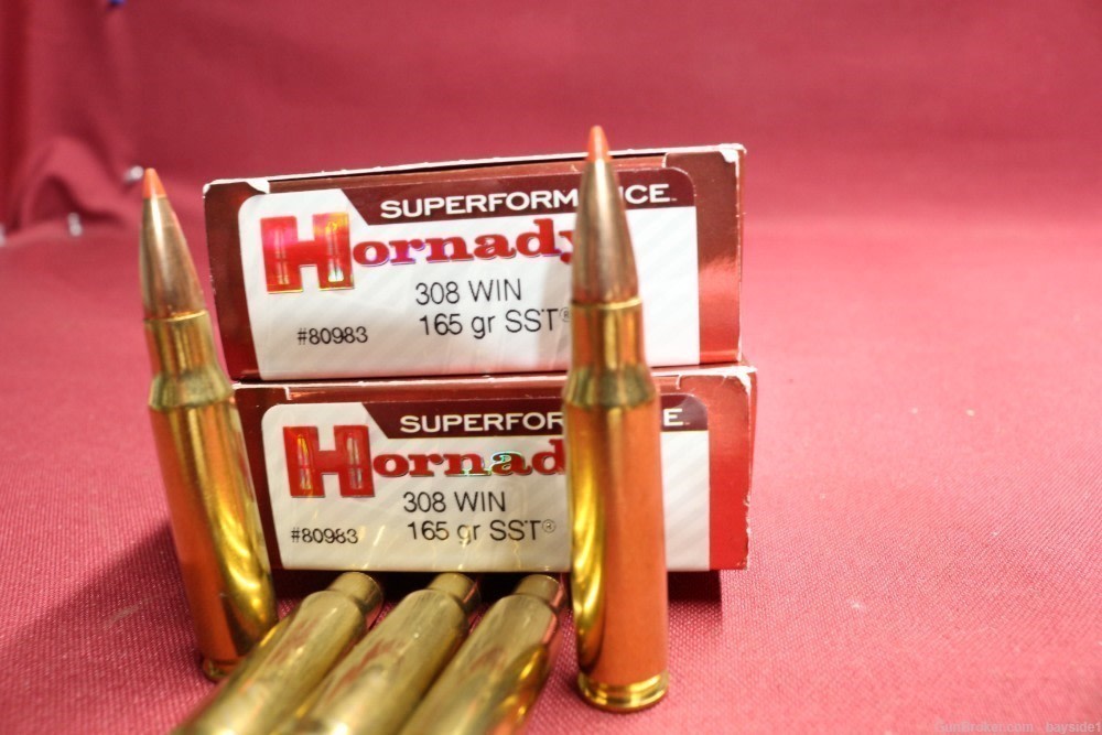 Hornady caliber 308 Winc Match & Superperformance 60 Rounds-img-5