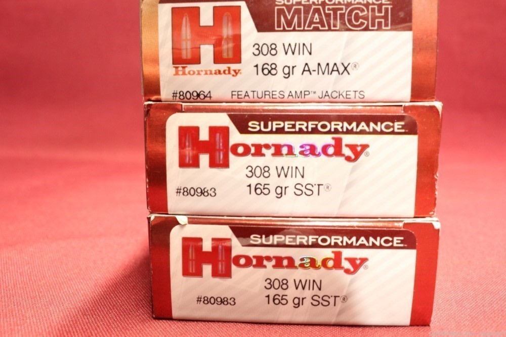 Hornady caliber 308 Winc Match & Superperformance 60 Rounds-img-0