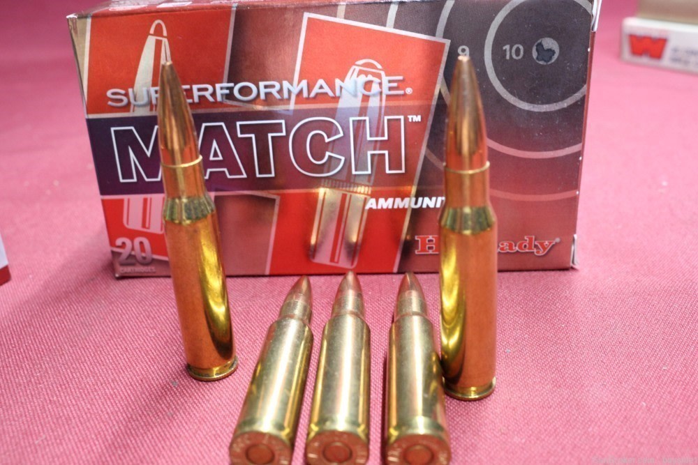 Hornady caliber 308 Winc Match & Superperformance 60 Rounds-img-2