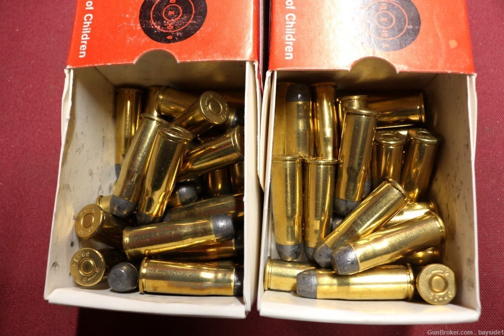 38-40 Winchester caliber 100 rounds of 180 Round Nose Flat Point ammo-img-4