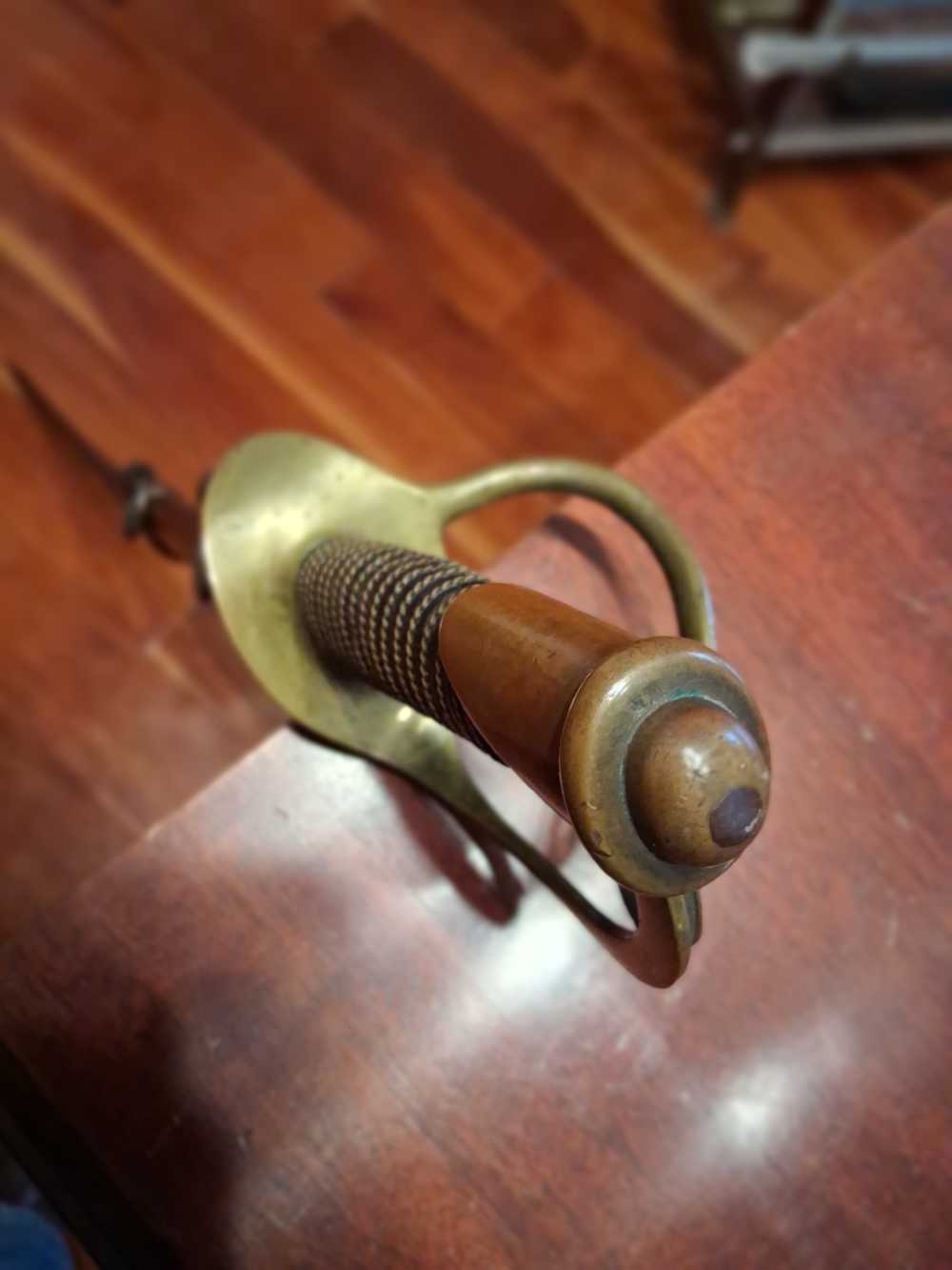CIVIL WAR U.S. m1840 AMES CAVALRY SABER & SCABBARD DATED 1849 WRISTBREAKER-img-19