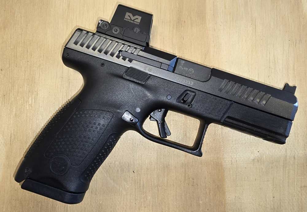 CZ P-10 C 9mm Pistol with Meprolight MPO Pro-S Red Dot-img-1