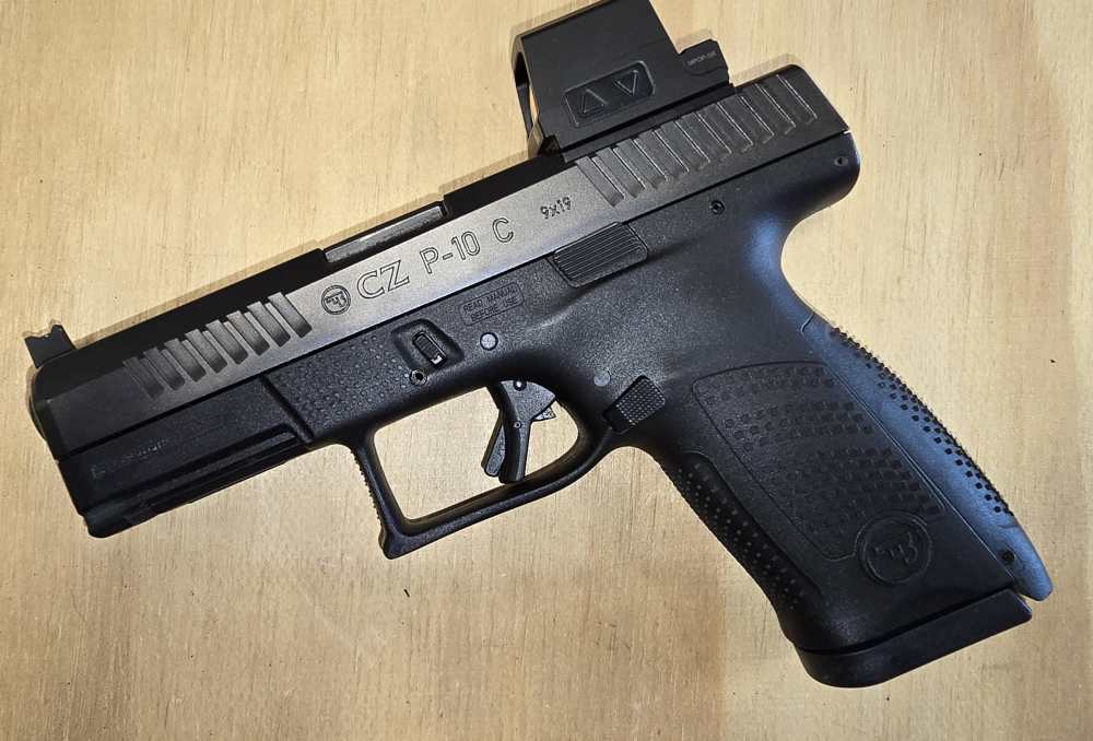 CZ P-10 C 9mm Pistol with Meprolight MPO Pro-S Red Dot-img-2