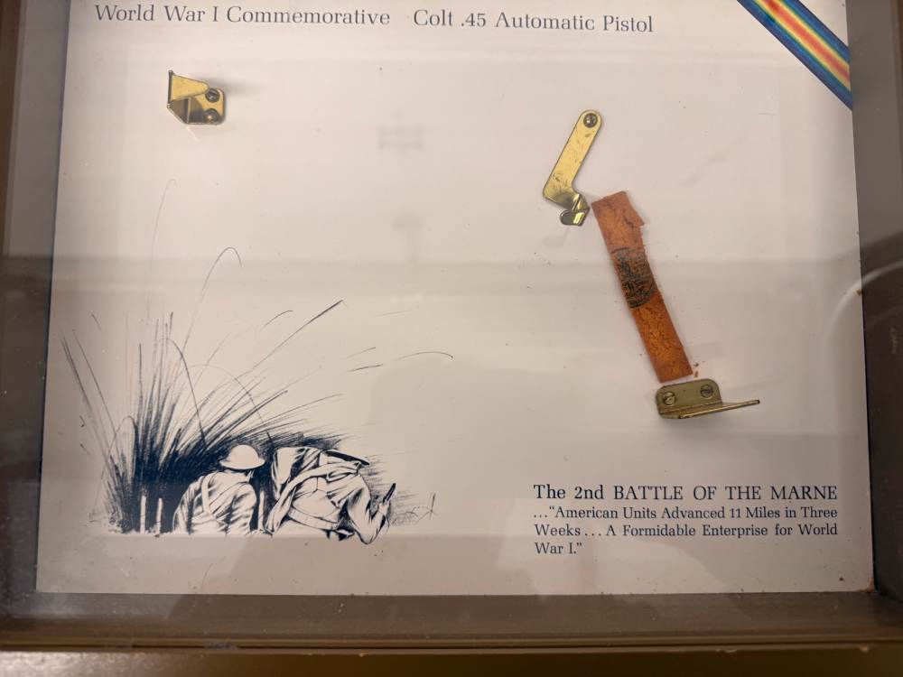 COLT 1911 .45ACP 5" WWI COMMEMORATIVE W/DISPLAY CASE-img-5
