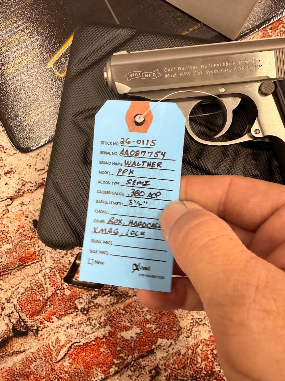 WALTHER PPK .380ACP 3" SEMI-AUTO HANDGUN -img-15