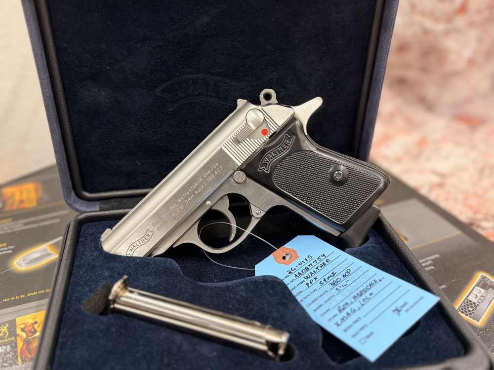 WALTHER PPK .380ACP 3" SEMI-AUTO HANDGUN -img-0