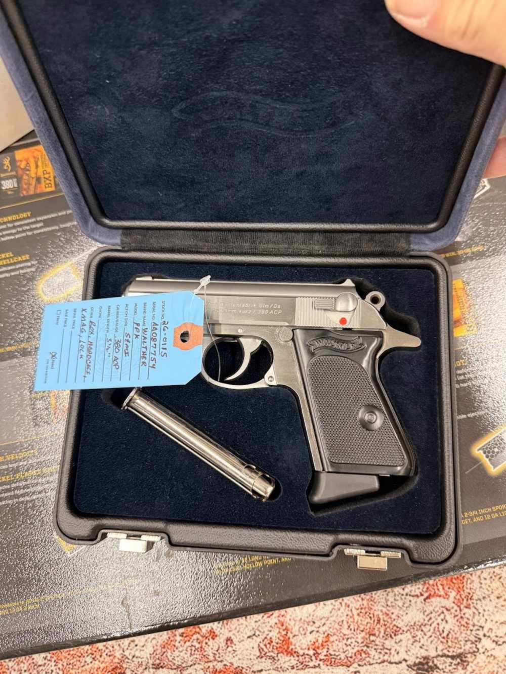 WALTHER PPK .380ACP 3" SEMI-AUTO HANDGUN -img-3