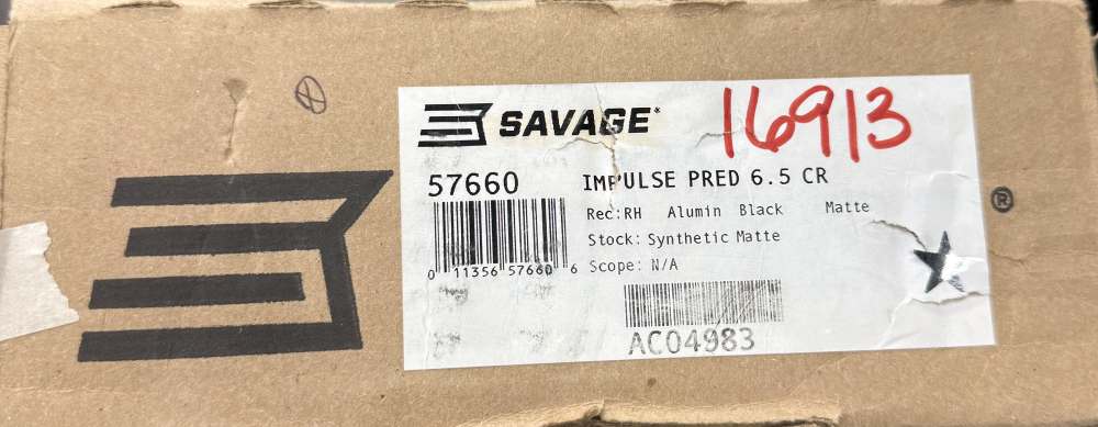 New! Savage Impulse Predator Hunter 6.5CM 20" Barrel Straight Pull -img-6