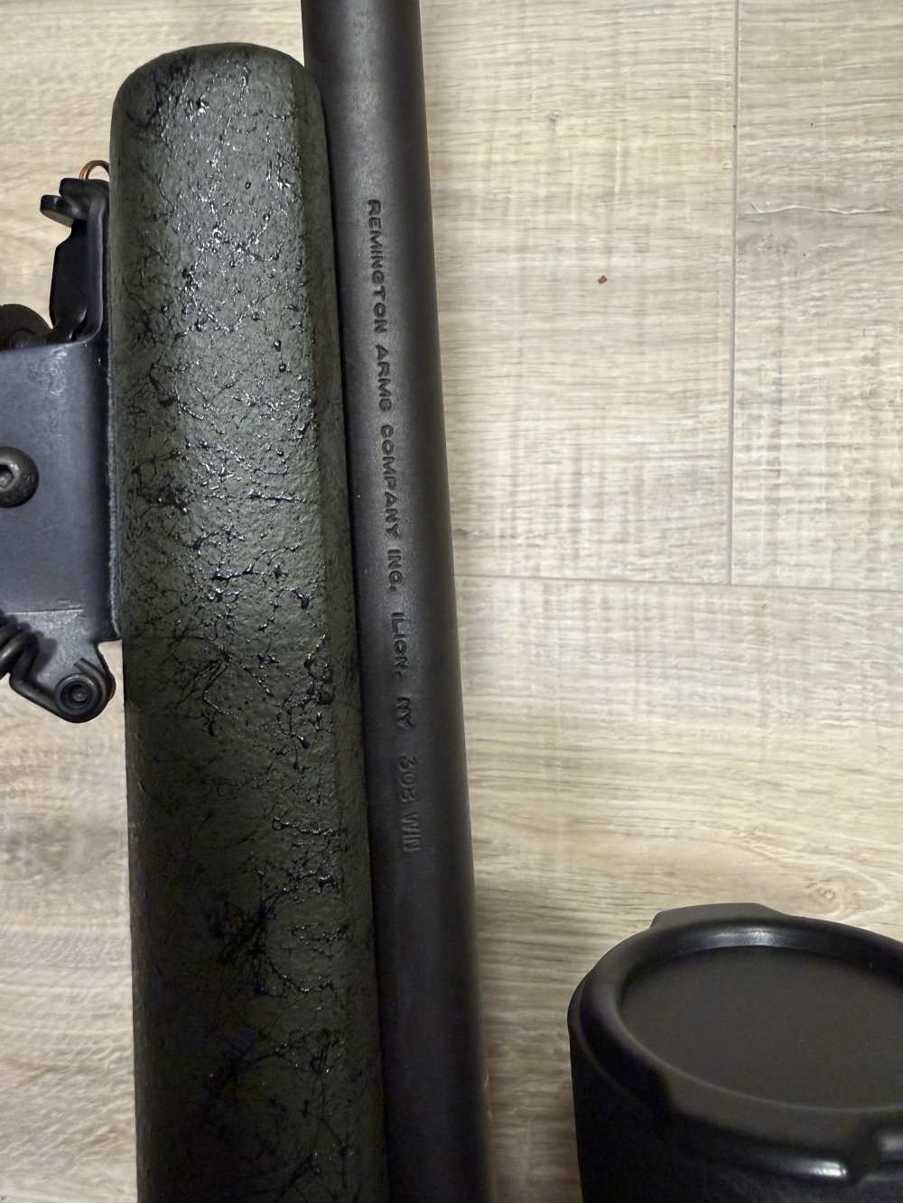 Remington Bolt Action Rifle .308 Win - 21" Barrel - Green Stock - Ruger Sco-img-3