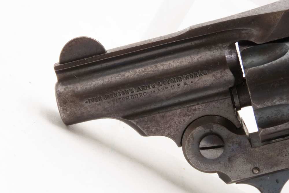 CHICAGO, IL 2” IVER JOHNSON Hammerless Top Break Revolver FACTORY BOX C&R  -img-8