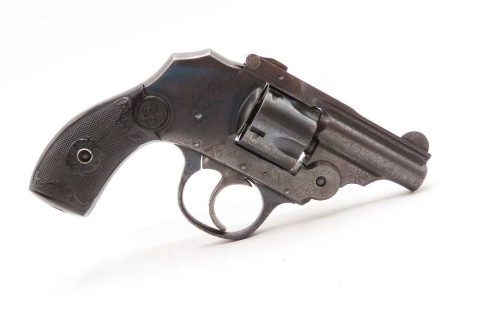 CHICAGO, IL 2” IVER JOHNSON Hammerless Top Break Revolver FACTORY BOX C&R  -img-16