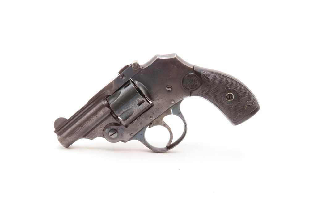 CHICAGO, IL 2” IVER JOHNSON Hammerless Top Break Revolver FACTORY BOX C&R  -img-5