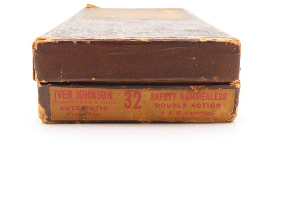 CHICAGO, IL 2” IVER JOHNSON Hammerless Top Break Revolver FACTORY BOX C&R  -img-3