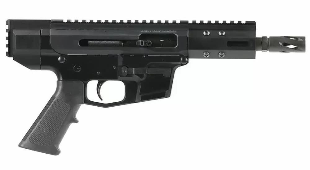 Beautiful BCA BC-9 9MM Billet Right Side Charging Bufferless Pistol -img-0