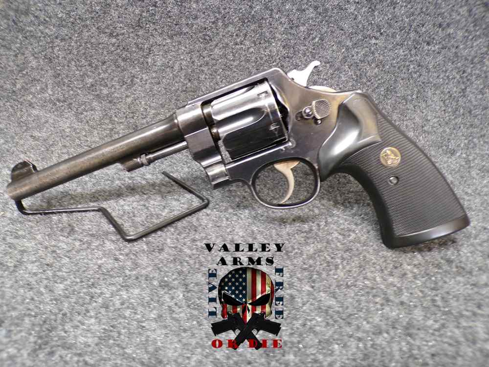 SMITH & WESSON "HAND EJECTOR" MODEL REVOLVER, .455 WEBLEY, 6 SHOT, RARE!-img-0