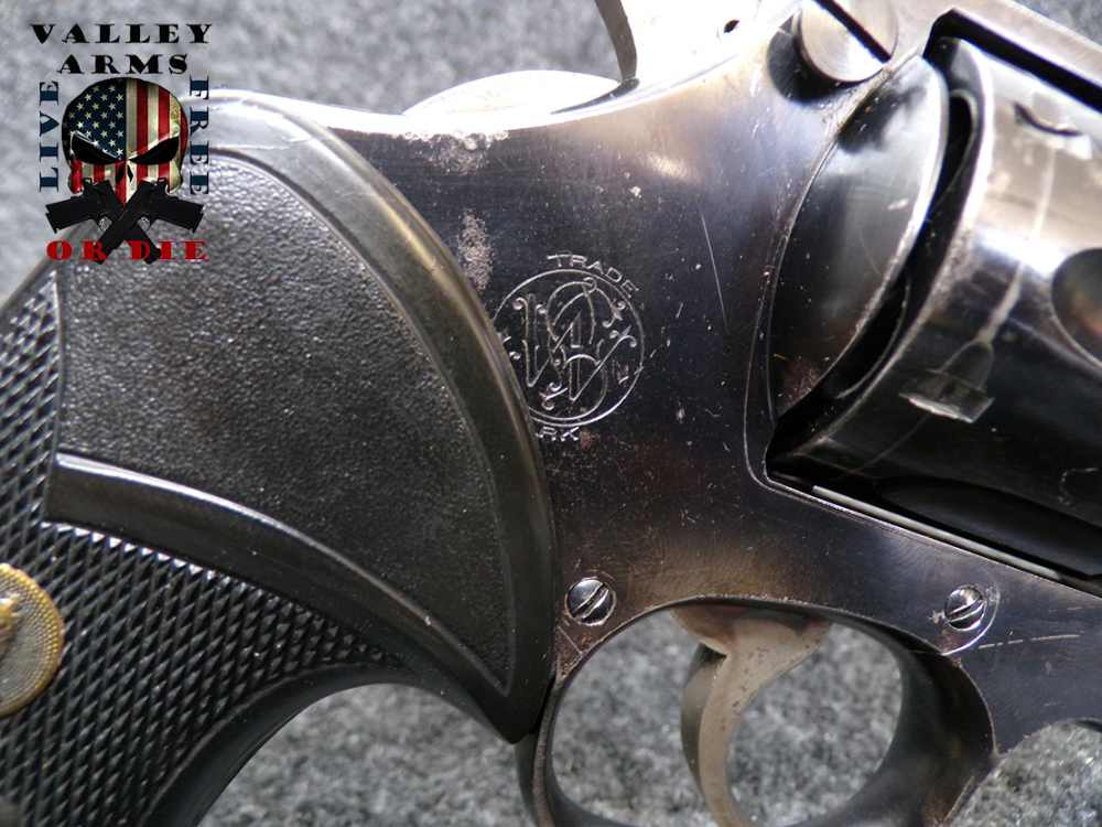 SMITH & WESSON "HAND EJECTOR" MODEL REVOLVER, .455 WEBLEY, 6 SHOT, RARE!-img-8