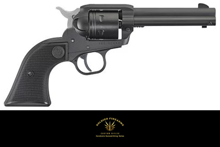 Ruger Wrangler Handgun .22LR 6rd Capcity 4.62? Barrel Black-img-0