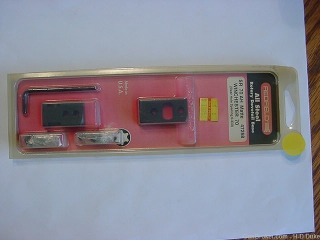 Redfield steel 2 piece base Win 70 -img-0