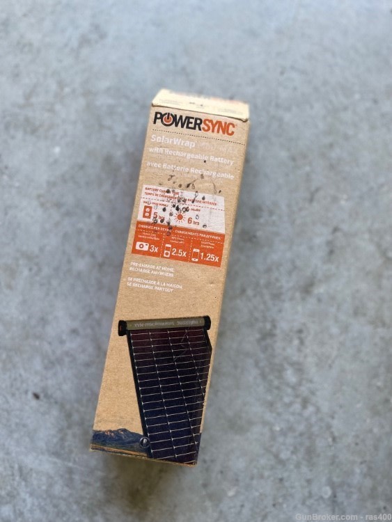 Bushnell PowerSync Solarwrap Mini-Max Solar Panel-img-2