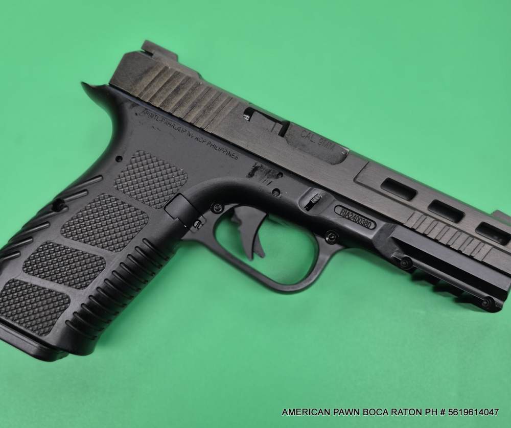 ROCK ISLAND ARMORY STK100 9MM PISTOL OPTIC READY , FULL METAL , -img-0